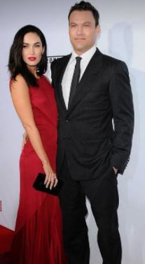 Vanessa Marcil ex-fiance Brian Austin Green with his ex-wife Megan Fox in an event.